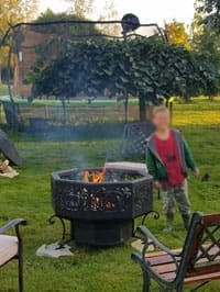 Костровая чаша на даче